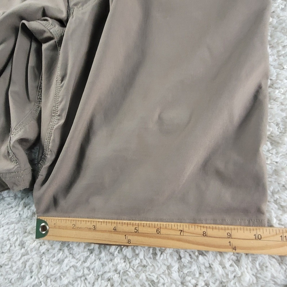 Duluth Trading Flex Dry on the Fly Shorts Mens 34 Brown Excellent Hiking Utility - Picture 10 of 11